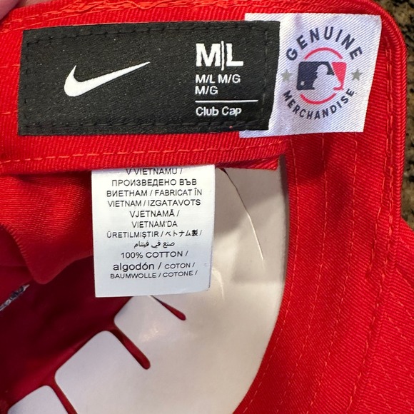 St. Louis Cardinals Nike Club City Connect Cap Hat Red M/L Cotton New - Picture 8 of 10